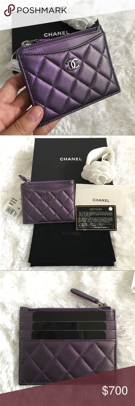 boy cardholder chanel iridescent purple|Chanel Iridescent Purple .